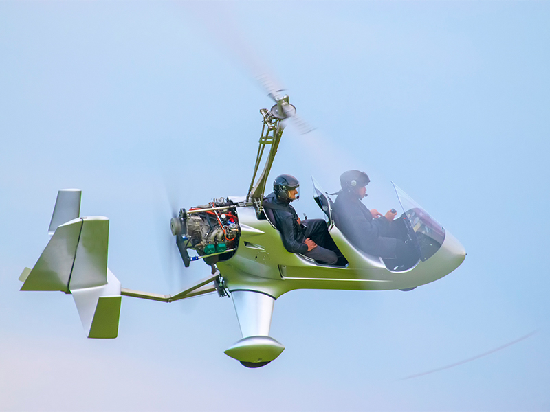 Gyrocopter setarepules 4