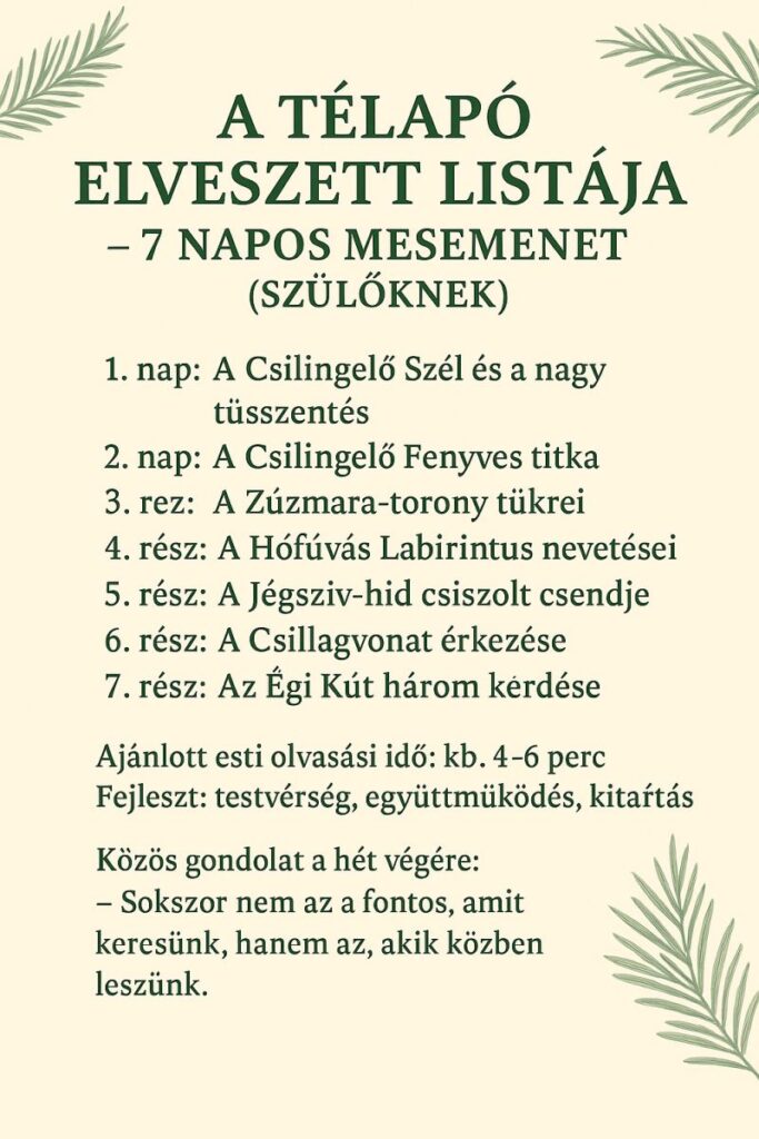 Mesék, fények, közös csodák 1. hét 5 1 het szuloi felvezeto