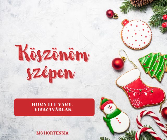 Meghívó. Adventi Kalendárium megnyitó ünnepségére 3 Red White Christmas Thank You Facebook Post 20251129 153028 0000