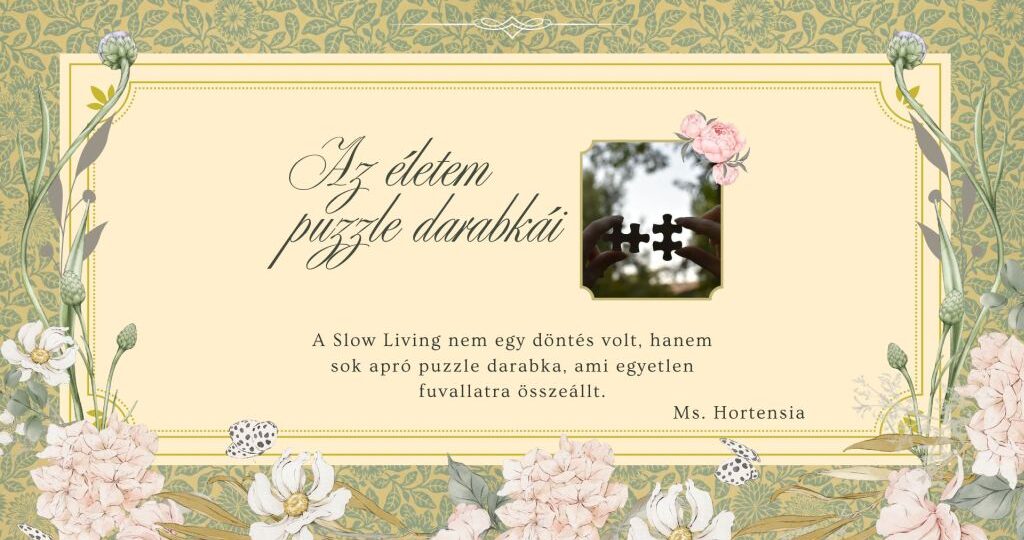 slow living nem egy dontes volt belenottem