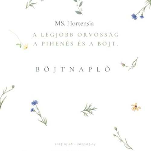 Bőjtnapló útmutató